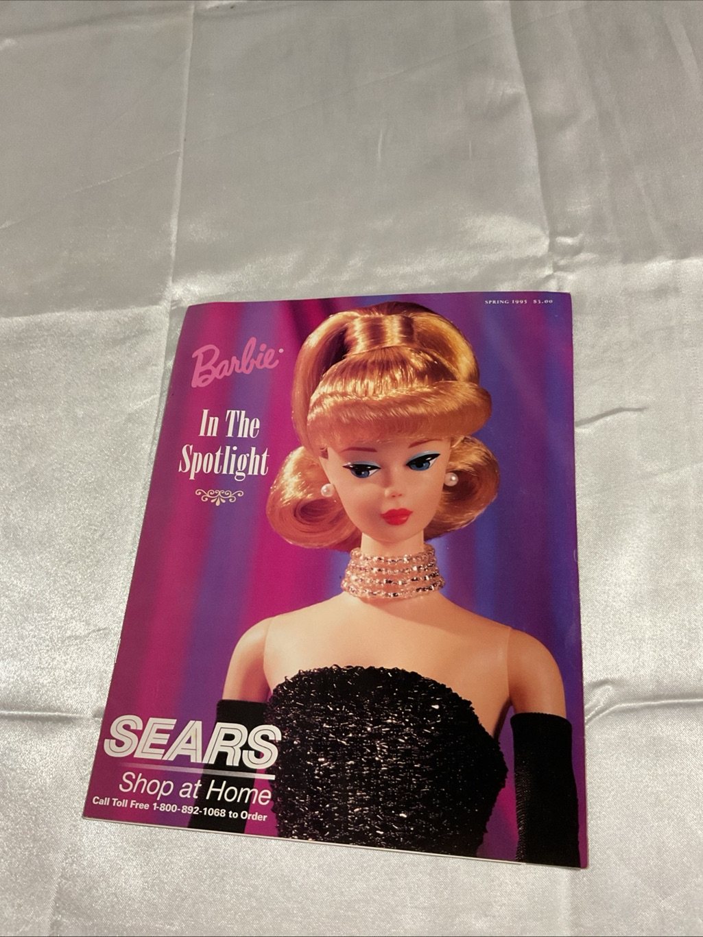 Barbie In The Spotlight Sears Catalog Cover  Pink  Purple